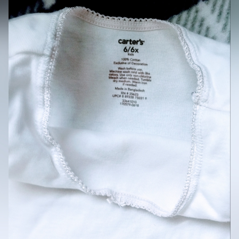 Girls White Cotton Sleeveless Tank Tops Set of 4 - 3 of Size 8 & 1 of Size 6/6X - Picture 8 of 8